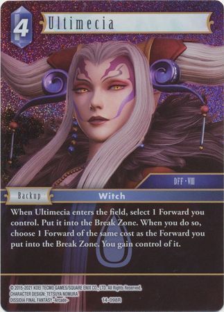 Final Fantasy Opus XIV 14-098 Ultimecia Foil