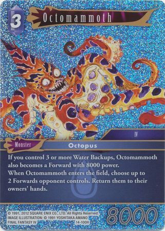 Final Fantasy Opus XIV 14-100 Octomammoth Foil