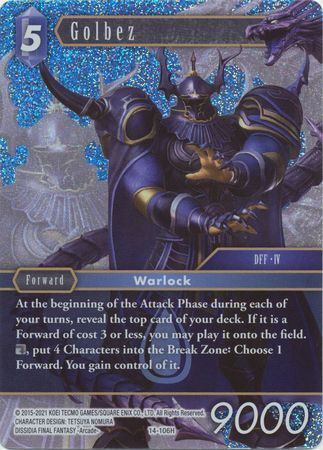 Final Fantasy Opus XIV 14-106 Golbez Foil