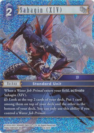 Final Fantasy Opus XIV 14-107 Sahagin (XIV) Foil