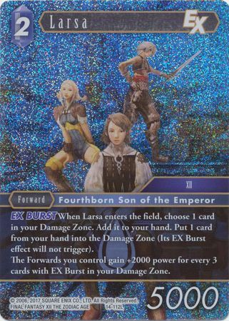 Final Fantasy Opus XIV 14-112 Larsa Foil