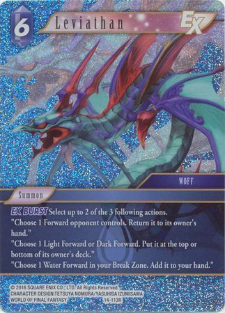Final Fantasy Opus XIV 14-113 Leviathan Foil