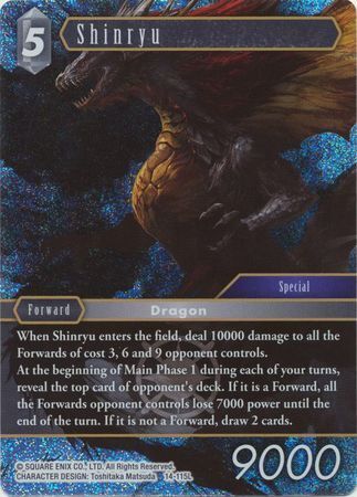 Final Fantasy Opus XIV 14-115 Shinryu Foil