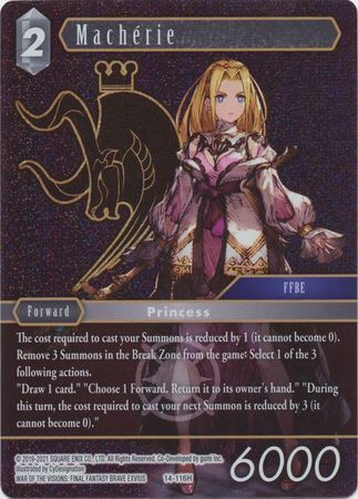 Final Fantasy Opus XIV 14-116 Machérie Foil