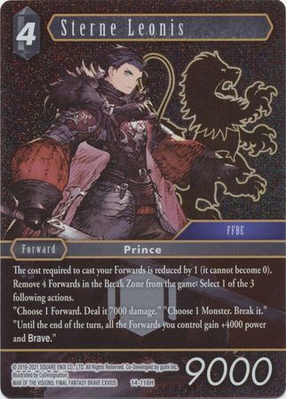 Final Fantasy Opus XIV 14-118 Sterne Leonis Foil