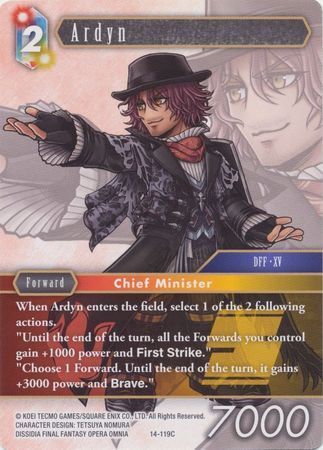 Final Fantasy Opus XIV 14-119 Ardyn