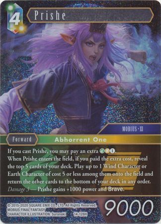 Final Fantasy Opus XIV 14-128 Prishe Foil