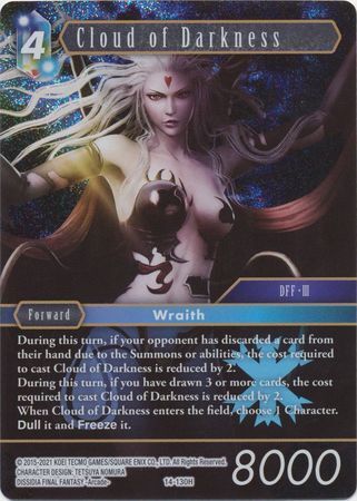 Final Fantasy Opus XIV 14-130 Cloud of Darkness Foil