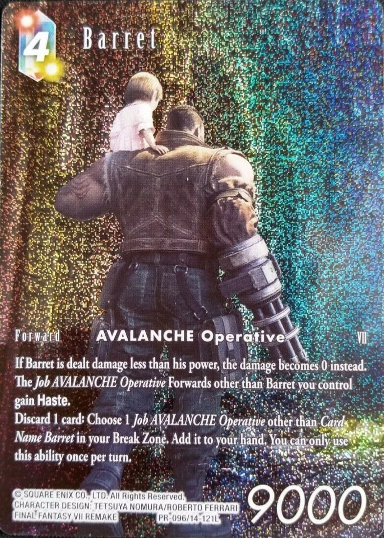 Final Fantasy Opus XIV PR-96/14-121 Barret Full Art