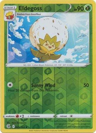 SWSH Fusion Strike 025-264 Eldegoss Reverse