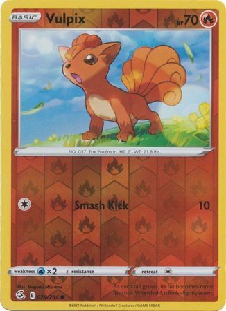 SWSH Fusion Strike 029-264 Vulpix Reverse