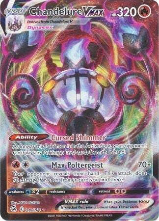 SWSH Fusion Strike 040-264 Chandelure VMAX
