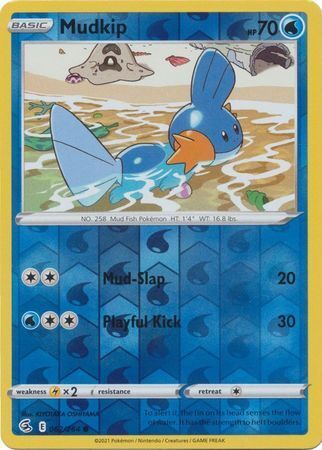 SWSH Fusion Strike 062-264 Mudkip Reverse