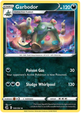 SWSH Fusion Strike 169-264 Garbodor