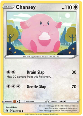 SWSH Fusion Strike 202-264 Chansey