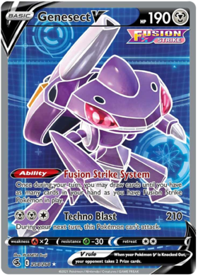 SWSH Fusion Strike 254-264 Genesect V