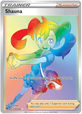 SWSH Fusion Strike 278-264 Shauna