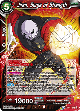 Cross Spirits BT14-015 Jiren Surge Of Strenght