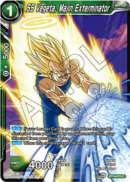 Cross Spirits BT14-073 SS Vegeta Majin Exterminator