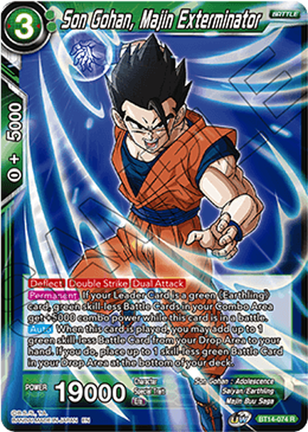 Cross Spirits BT14-074 Son Gohan Majin Exterminator