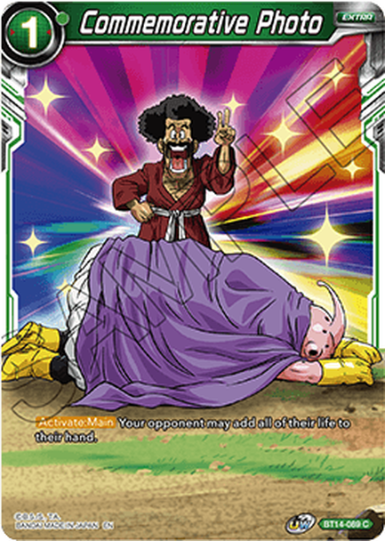 Cross Spirits BT14-089 Commemorative Photo