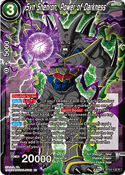 Cross Spirits BT14-132 Syn Shenron Power Of Darkness