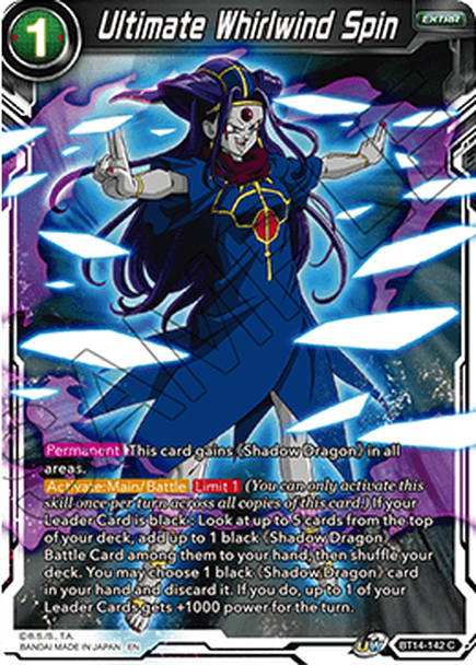Cross Spirits BT14-142 Ultimate Whirlwind Spin