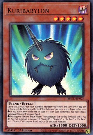 Brothers Of Legend BROL-EN005 Kuribabylon