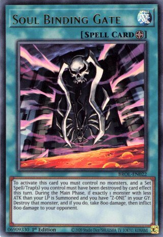 Brothers Of Legend BROL-EN022 Soul Binding Gate