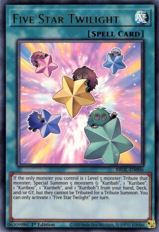 Brothers Of Legend BROL-EN006 Five Star Twilight