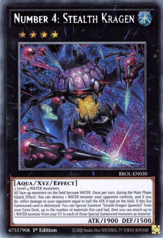 Brothers Of Legend BROL-EN030 Number 4: Stealth Kragen