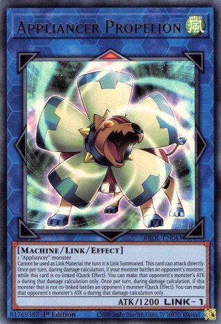 Brothers Of Legend BROL-EN043 Appliancer Propelion