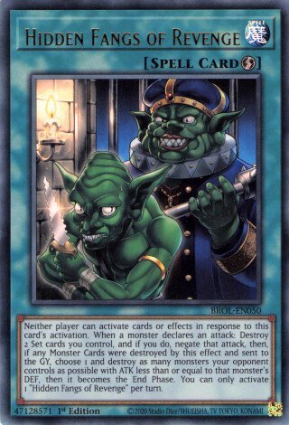 Brothers Of Legend BROL-EN050 Hidden Fangs of Revenge