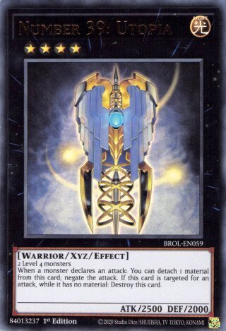 Brothers Of Legend BROL-EN059 Number 39: Utopia