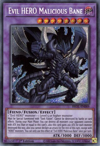 Brothers Of Legend BROL-EN069 Evil HERO Malicious Bane