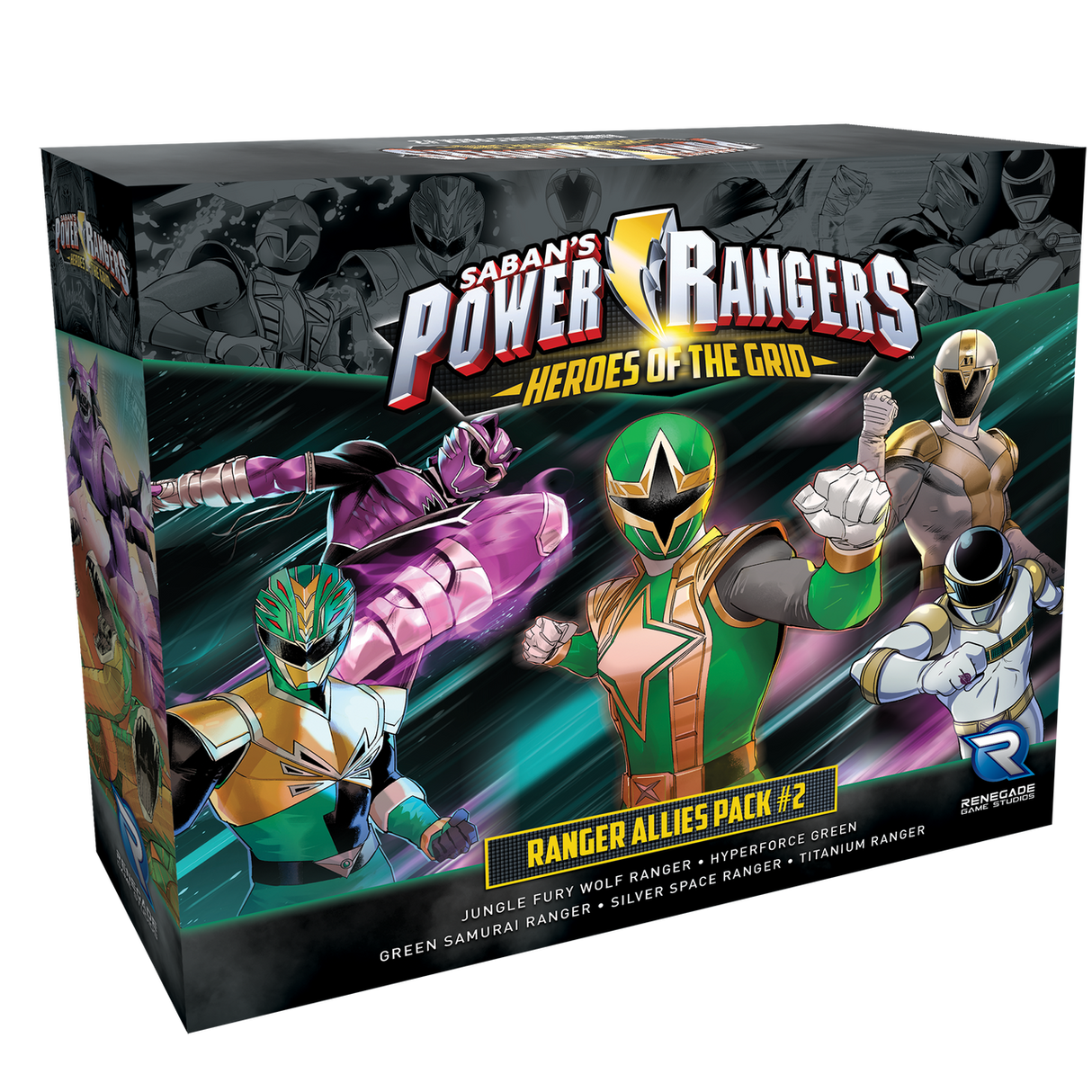 Power Rangers Heros Of The Grid - Ranger Allies Pack 2