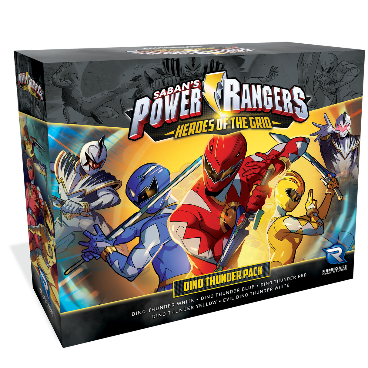 Power Rangers Heros Of The Grid - Dino Thunder Pack