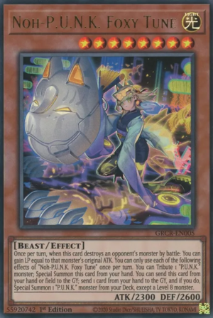The Grand Creators GRCR-EN005 Noh-P.U.N.K. Foxy Tune