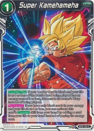 Dragon Ball Super Card Game - Mythic MB-01 BT8-104 Super Kamehameha