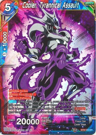 Dragon Ball Super Card Game - Mythic MB-01 BT9-103 Cooler, Tyrannical Assault