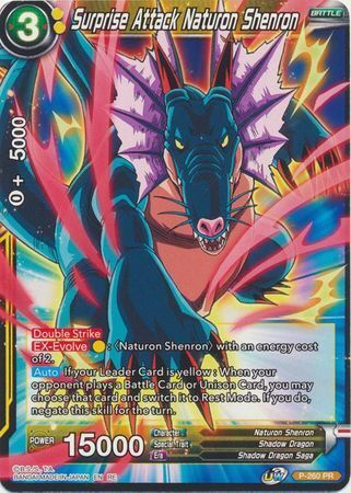 Dragon Ball Super Card Game - Mythic MB-01 P-260 Surprise Attack Naturon Shenron