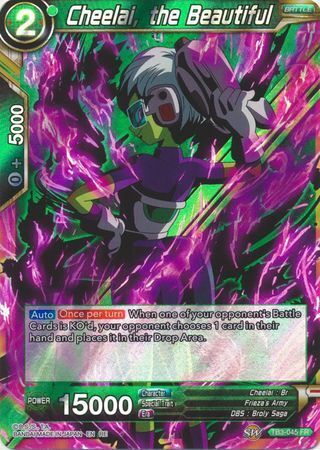 Dragon Ball Super Card Game - Mythic MB-01 TB3-045 Cheelai, the Beautiful