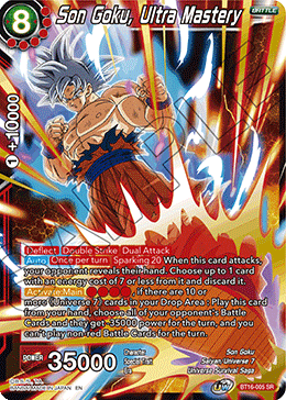 Realm Of The Gods BT16-005 Son Goku, Ultra Mastery