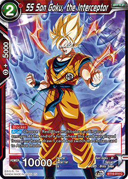 Realm Of The Gods BT16-014 SS Son Goku, the Interceptor Foil