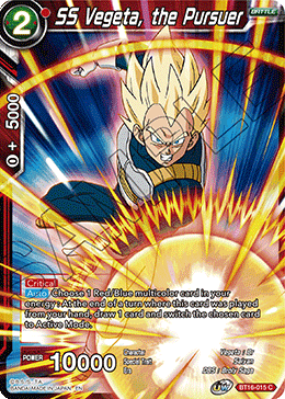 Realm Of The Gods BT16-015 SS Vegeta, the Pursuer