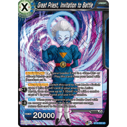 Realm Of The Gods BT16-023 Great Priest, Invitation to Battle Foil