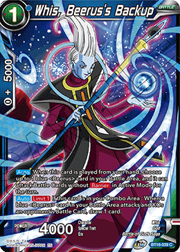 Realm Of The Gods BT16-039 Whis, Beerus's Backup