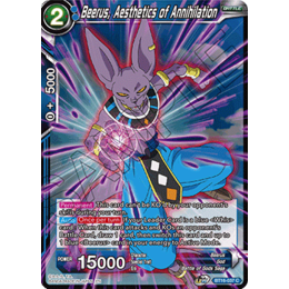 Realm Of The Gods BT16-037 Beerus, Aesthetics of Annihilation Foil