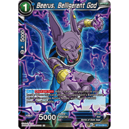 Realm Of The Gods BT16-038 Beerus, Belligerent God Foil