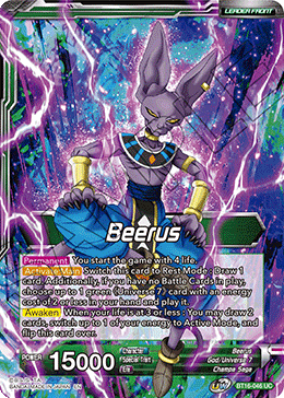 Realm Of The Gods BT16-046 Beerus